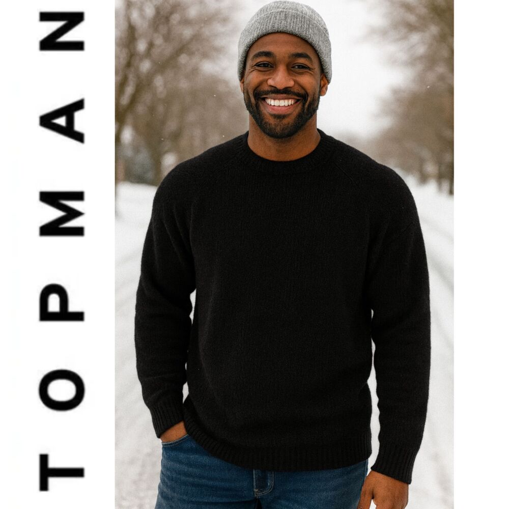 Topman 100% Acrylic Sweater - Major Pilling All Around. Needs fabric Shaving.